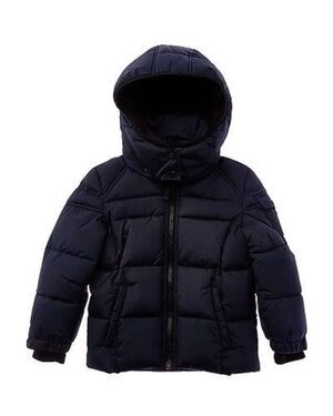 S13 Boys 4 Toddler Matte Downhill Puffer Hooded Jacket